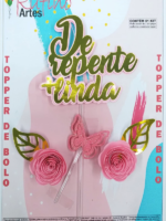 De Repente Mais Linda 3D Rosa