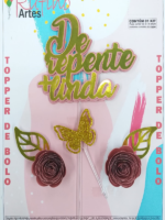 De Repente Mais Linda 3D Rose Gold