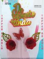 De Repente Mais Linda 3D Vermelha