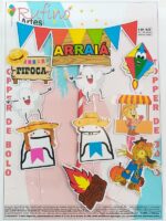 Topo de Bolo Flork Arraial