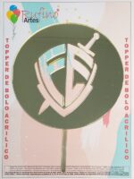 Escudo Fé Acrílico