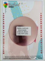 Self Cake Acrilico Rose 10cm