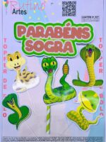 Topo de Bolo Parabéns Sogra