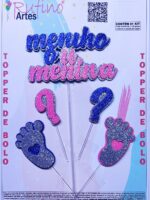 Topo de Bolo Revelação EVA