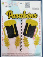 Topo de Bolo Boteco EVA