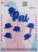 Topo de Bolo Pai Chapéu EVA