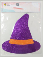 Decoração Parede EVA - Chapéu da Bruxa - 40x40cm - 1 Und