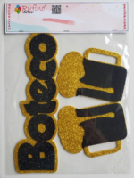 Decoração Parede EVA - Boteco Ouro/Preto - 46x40cm - 1 Und